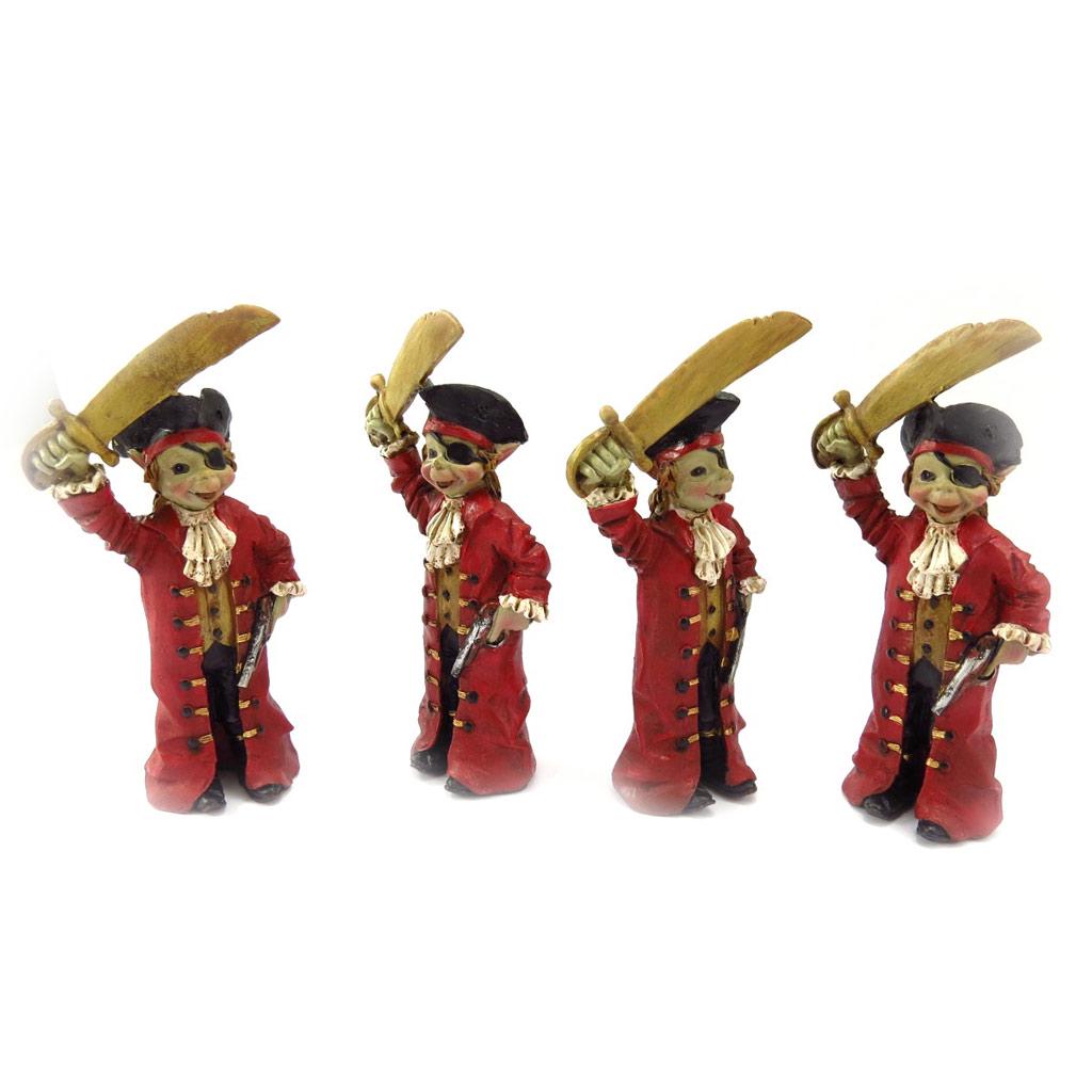 Les Trésors De Lily [K4203] - Set de 4 figurines 'Pixies Pirates'