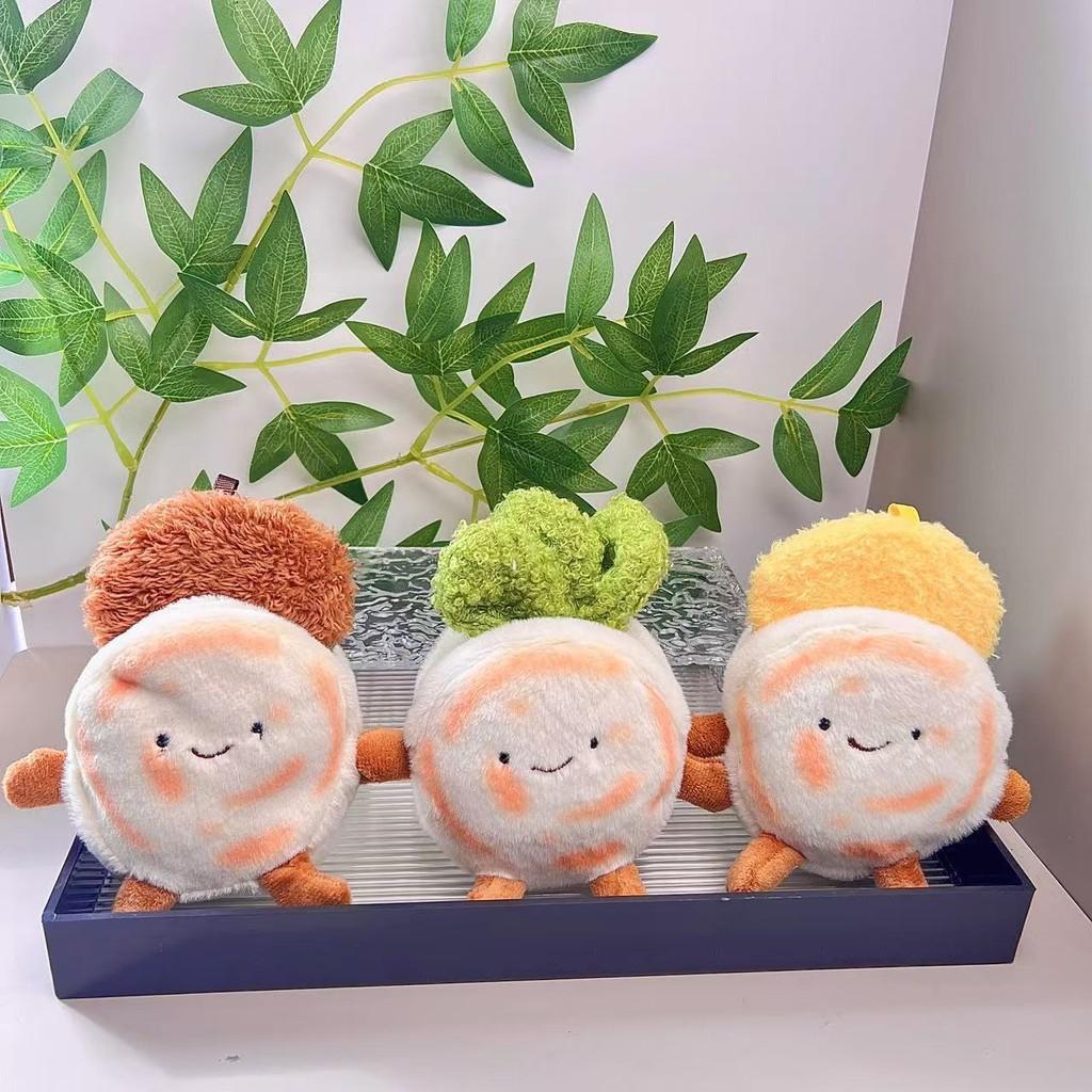 Adorable Meat Xian Sandwich Plush Bag Charm With Soft Pp Cotton Filling In Colors Vibrant