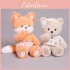 Series Bear Goodnight Rabbit Fox Elephant Plush Toys Animal Stuffed Gift Doll