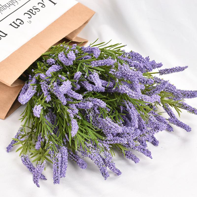 Lavandula Simulation Angustifolia Fake Flowers For Rural And Decoration Home