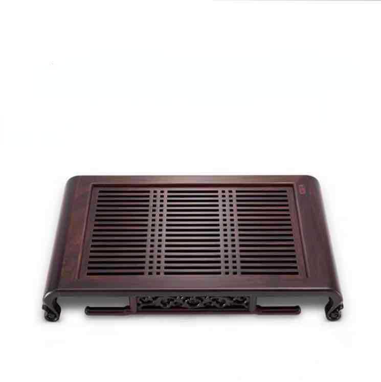 Поднос для чая из черного дерева для домашнего офиса — фото 5