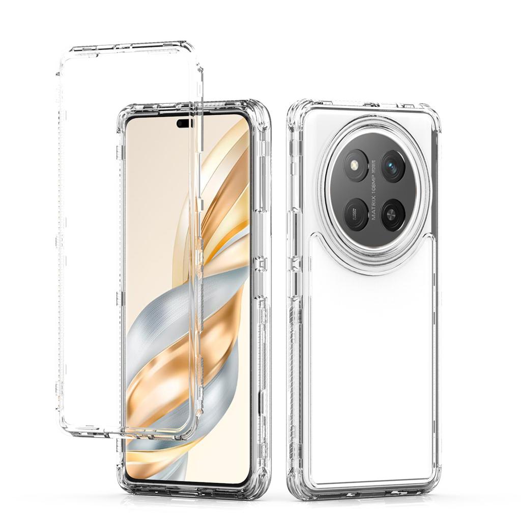 Clear Case for Honor Magic7 Lite 5G/X60 Pro 5G/X9c 5G Anti Scratch Acrylic TPU Phone Cover