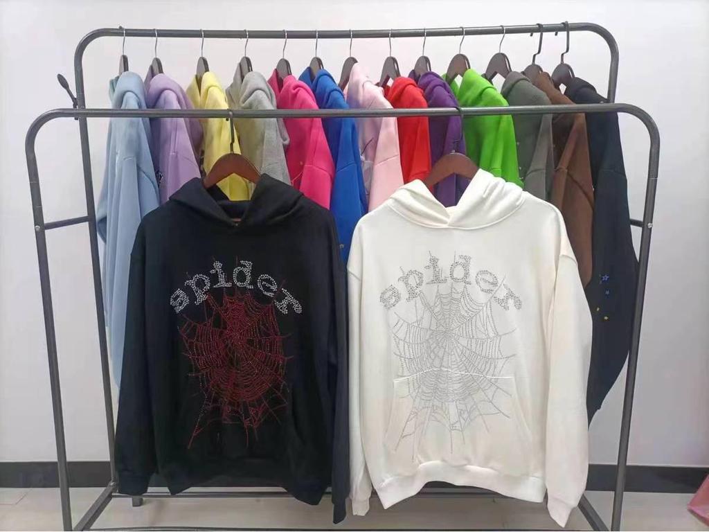 Wysokiej jakości bluza z kapturem SP5DER 450G, ciężka, aksamitna - Popularna w Europie i Ameryce