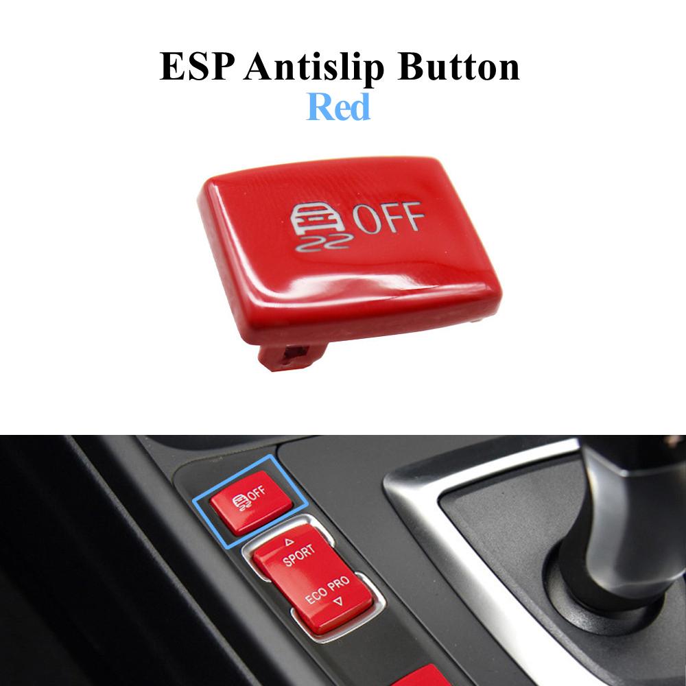 Interior Console Sport ECO Pro Switch Button ESP AntiSlip Radar Sensor For BMW F20 F21 F22 F23 F30 F31 F34 F35 F32 F36 Black