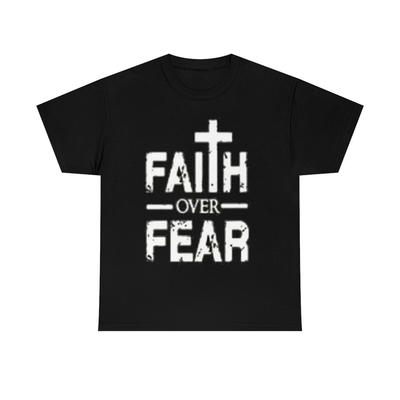 Glaube über Angst Kurzarm-T-Shirt