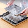 Pan Cookie with Wire Rack Heavy Duty Bakeware Bread Pans Cooling Oven Tray for Hotels