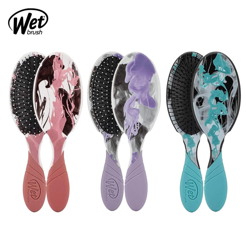 Hairbrush Pro Detangler Ink Impression