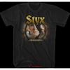 Pieces Of Eight Styx T Shirt Vintage Graphic Streetwear Designer Clothes Stylish Casual Slightly Unisex Stretched Soft
