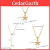 Collier Pendentif Fleur Élégant en Acier avec Cristaux Scintillants pour la Mode et le Quotidien des Femmes