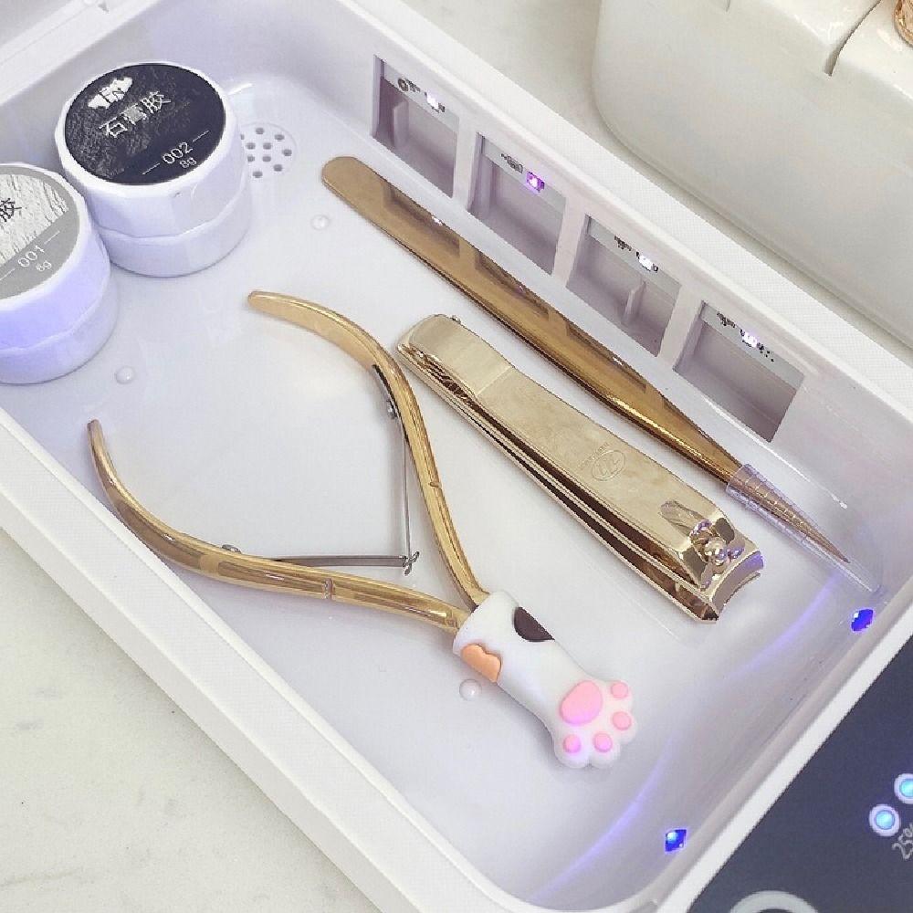 Voice Function Portable Sterilizer Box Ultraviolet Sanitizer Machine  Tattoo Equipment