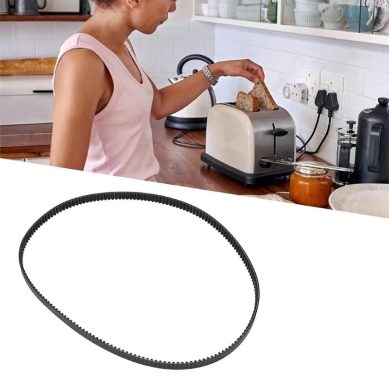 Nonslip 148 Tooth 444Mm Drive Belt Replacement Belt for Efficient Power Transfer In Mixers During Baking Cooking