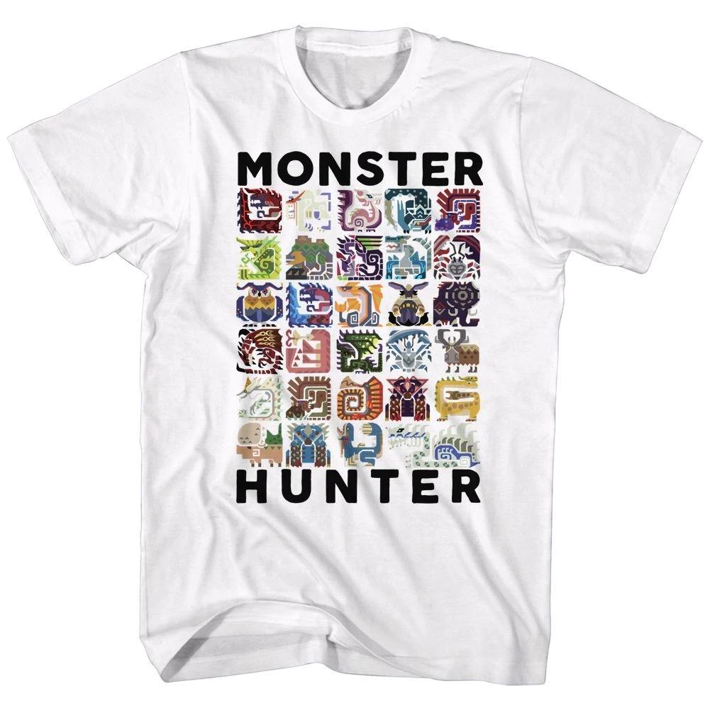 Monster Hunter Lets Hunt White Gaming  Children s T-shirt 100
