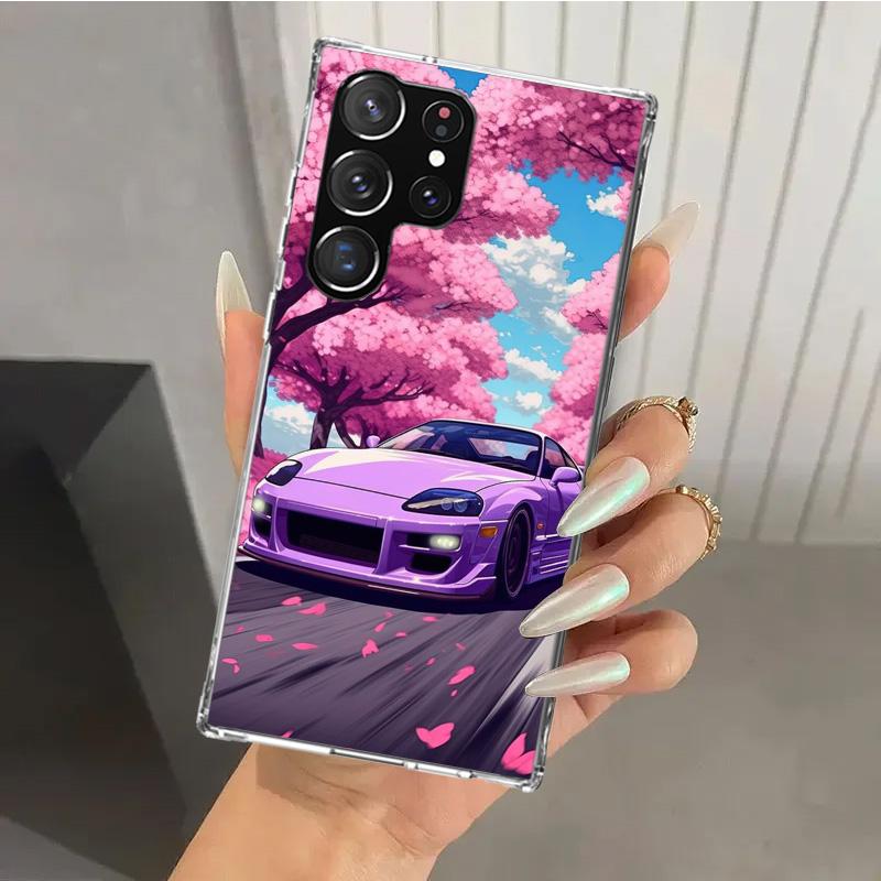 

Classic Vintage Old Retro Car Phone Case for Samsung Galaxy S26 S24 S23 Ultra S25 Edge S22 S21 Plus S20 FE + Soft Print Shell Fu Samsung S25 Ultra