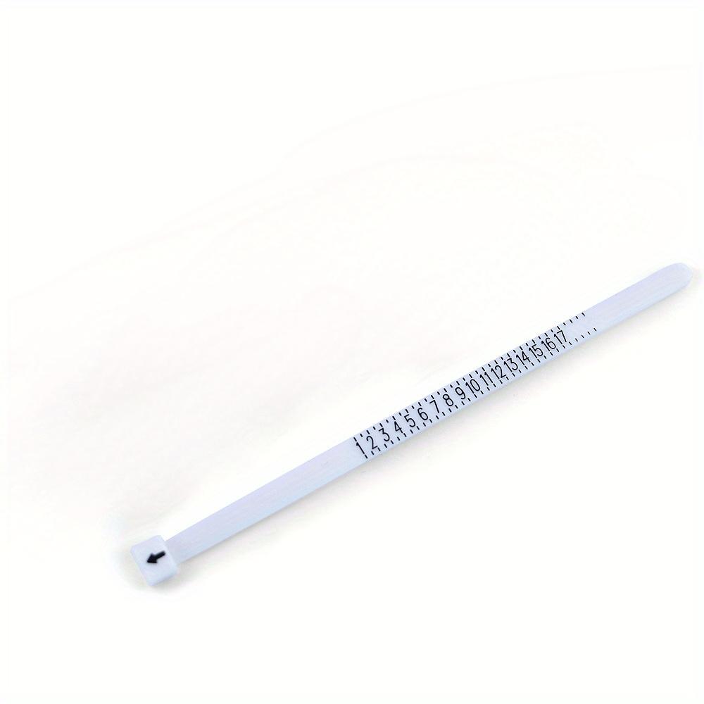 1pc Ring Sizer Gauge Tool Finger Measuring Instrument for Jewelry Sizing Portable & Precise For Jewelry Making & Shopping