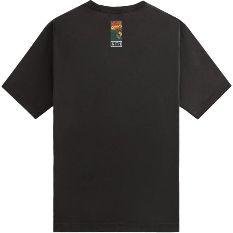Kith X Marvel Infinity Vintage Tee Black Unisex Tops KHM032508-001