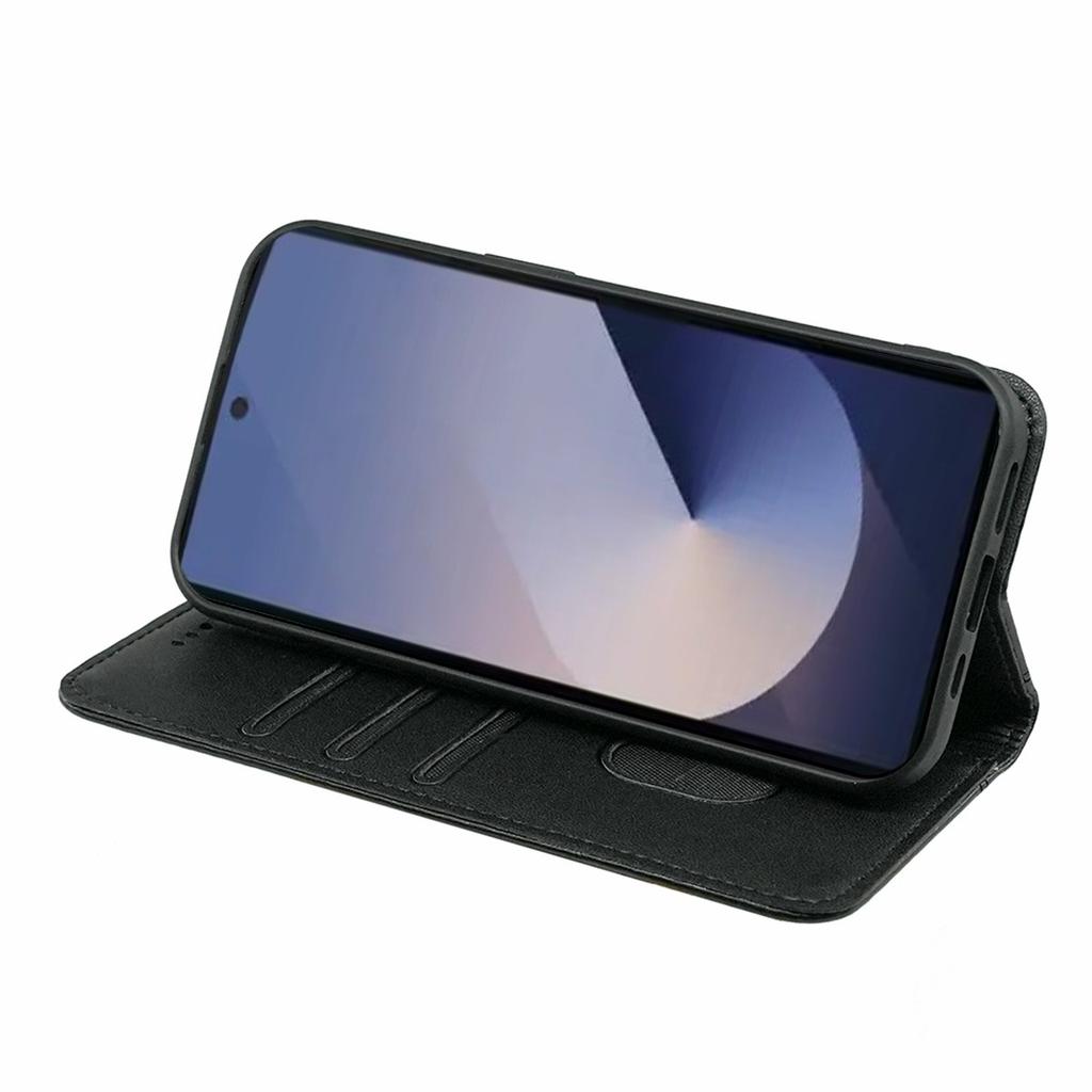 HX01 Für Samsung Galaxy S25 Ultra Brieftasche Hülle Magnetverschluss PU Leder Handyhülle