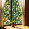 Window Privacy Film Static Stained Glass Clings Removable PVC Decorative Window Film for Home Kitchen Living Room Bedroom