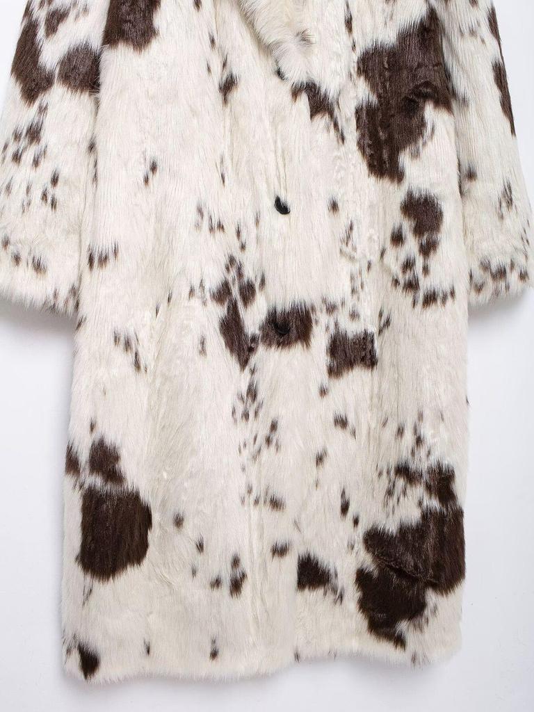 Women's Faux Fur Coat: Autumn/Winter European & American Style, Fashionable, Eco-friendly, Simple & Elegant