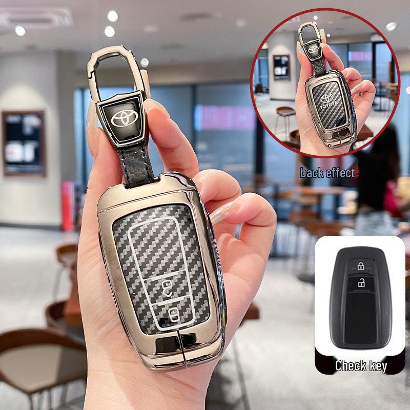 Toyota Key Case for Camry, Corolla, RAV4, Asia Dragon, Veloster, Highlander, and Feng