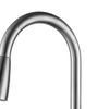Kitchen Faucet with Pull Down Sprayer Stainless Steel Dual Water Outlet Single Handle Pull Out