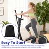 Elliptical Cover 210D Oxford Cloth Waterproof and Dustproof Elliptical Exercise Machine Cover with Zipper and Drawstring for Gym