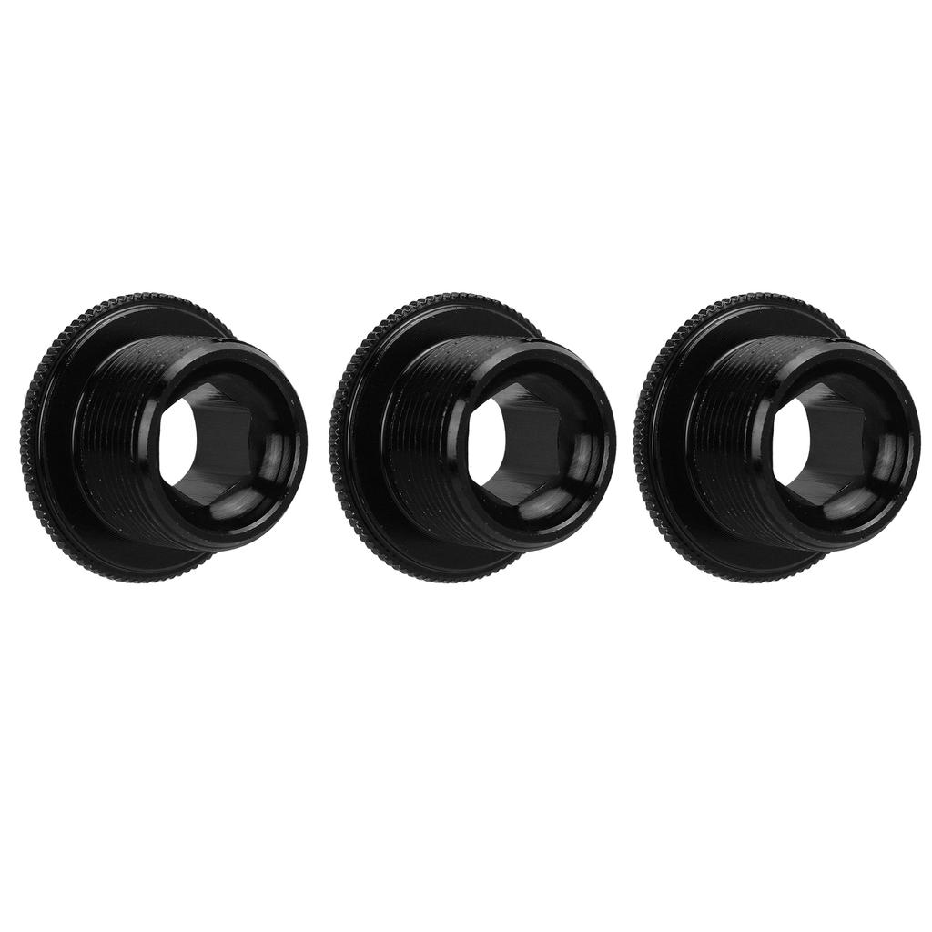 3pcs M20 Crank Cover Screws Rustproof Corrosion Resistant Aluminum Alloy Bike Crank Cover Screws for Mountain Bike