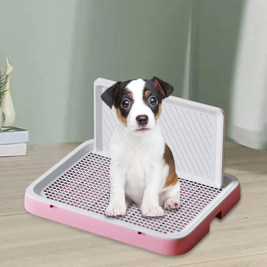 Dog Toilet Detachable Reusable Potty Tray for Puppy Small Animals Indoor