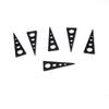 20 Stück Edelstahl Kreuz/Fischgräten/Klinge Charms Anhänger DIY Halskette Ohrringe Armbänder Anhänger Schmuckherstellung Zubehör