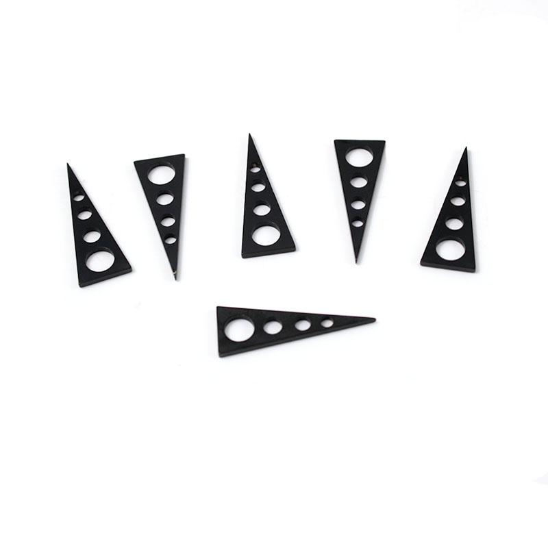 20 Stück Edelstahl Kreuz/Fischgräten/Klinge Charms Anhänger DIY Halskette Ohrringe Armbänder Anhänger Schmuckherstellung Zubehör