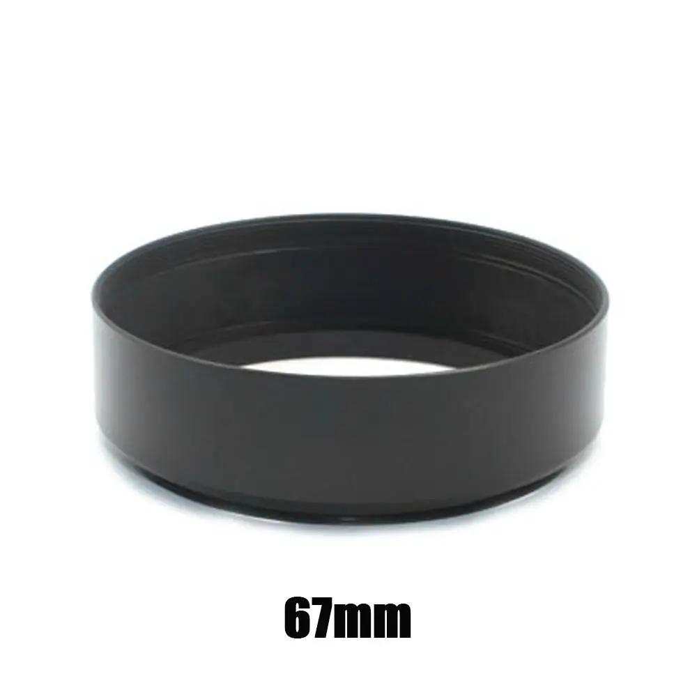 40.5/43/46/49/52/55/58/62/67/72mm Metal LENS HOOD for Canon for Nikon Camera Accessories Universal Sunshade