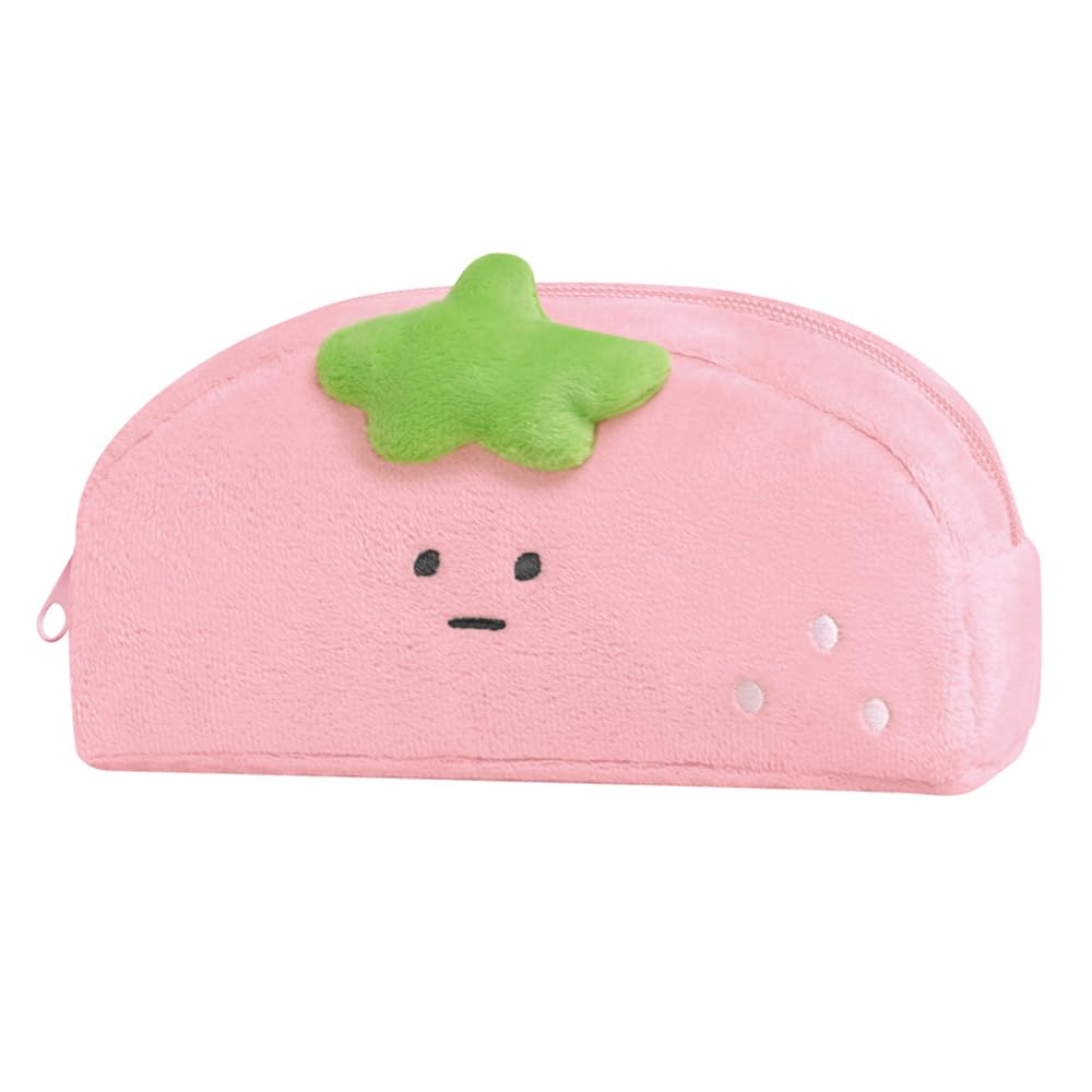 Камио Япония Плюшевый пенал-карандаш Сочный клубничный 226532 Пенал, Пенал, Дизайн, земляничный