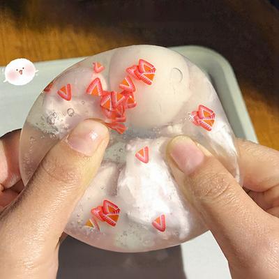 Pallina Spremigocce Dolce Croccante Forma Personalizzabile Pallina Antistress Rilascio Lento Ansia Pallina Trasparente Elastica Giocattolo Sensoriale Fidget