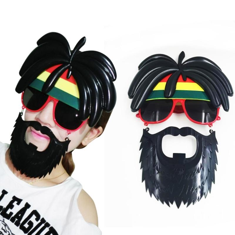 Halloween Glasses Funny Beard Glasses Skull Pirate Navy Cosplay Costume Festival Party Decoration Accessories Unisex