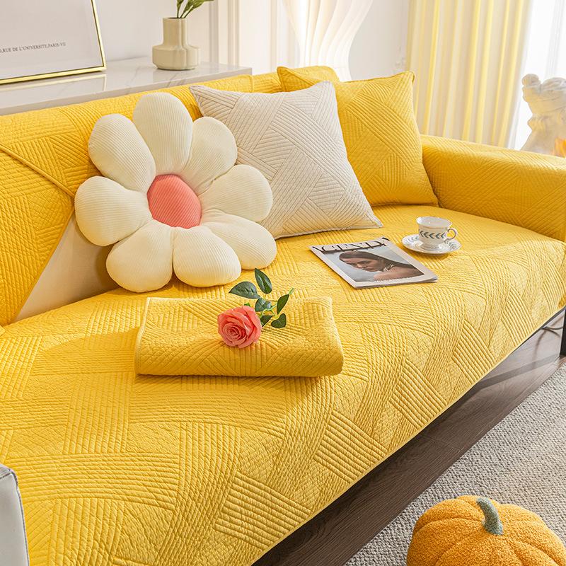 

Solid Color Sofa Cushions, 1 Seat Cushion, 2 Backrests, Suitable for 3-Seater Sofa Cushions Pet Friendly, Suitable for 2/3/4/5-Seater 90*160