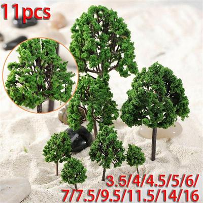 Scenery Model Trees Street Railway Railroad Diorama Landscape Miniature