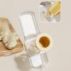 3-in-1 Groentesnijder Rasp Roestvrij Staal Voedselsnijder Snijmachine met Handbeschermer Julienne Pureren Groente Bereidingsgereedschap voor Keuken
