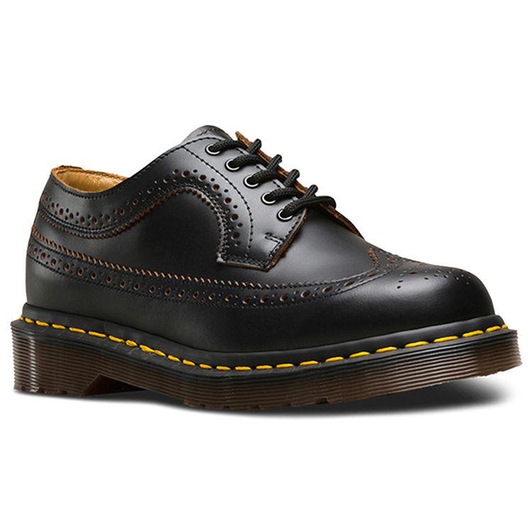 Dr. Martens 3989 Round Toe Lace-Up Low Top Casual Shoes Unisex Casual Shoes Black 22853001