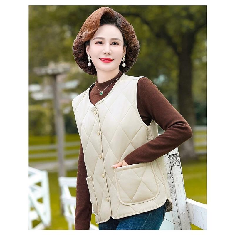 Spring, Autumn and Winter New Lamb Plush Vest Outer Coat Retro Style Vest Women's Fur Integrated Vest Thick