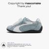Cowhide Version~ Fashion Ins Trendy Casual Shoes Mesh Breathable 2025 Summer New Sports Shoes Flat Single Shoes