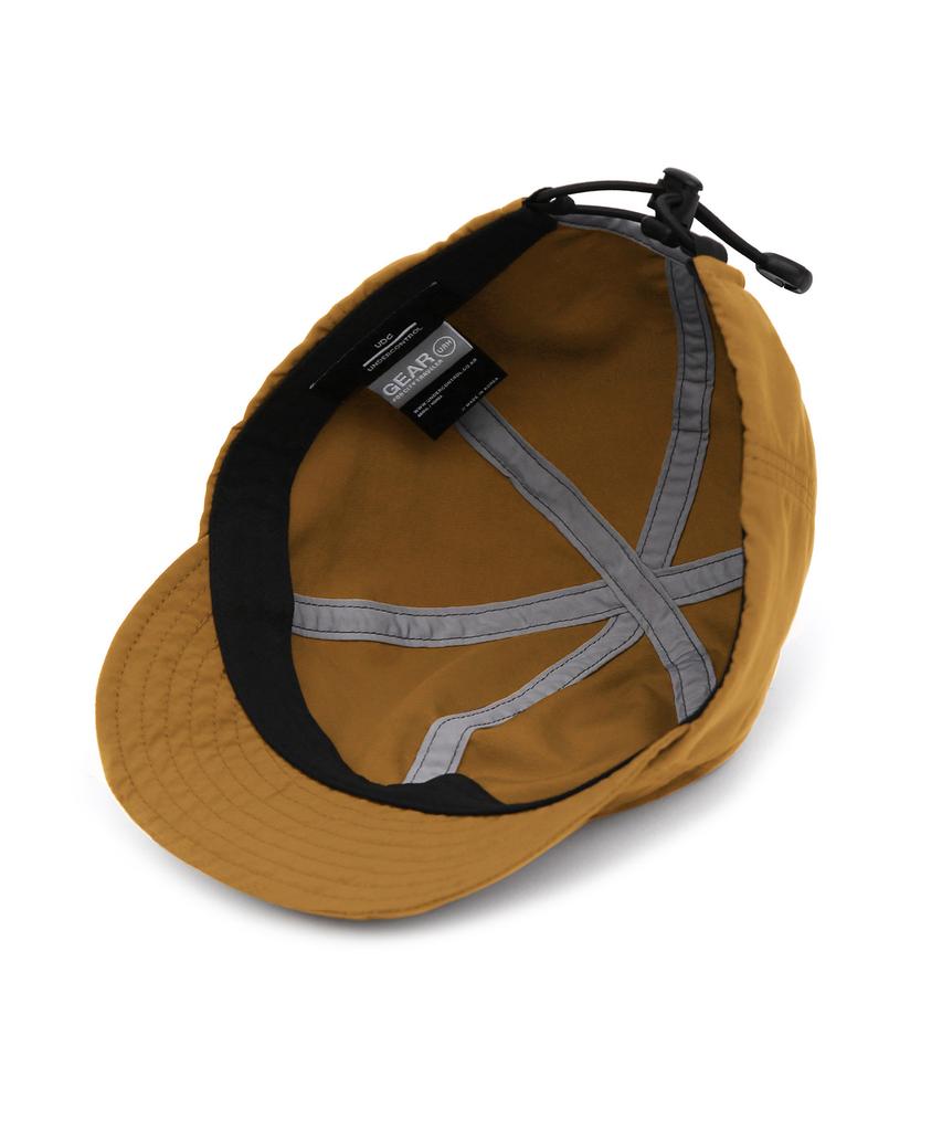Yualeichi Uv Protection Short Brim String Ball Cap Lightweight Running Outdoor Urh - C - 001 - Supplex - C Pack - Mustard