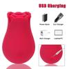 Oral Nipple Sucker Vaginal Sucking Vibrators 10 Speeds Rose Shape Clitoris Stimulation Adult Sex Toys Products