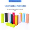 Lip Balm Kraft Paper Packaging Box - Black Cardboard Lipstick Box, Small Color Box