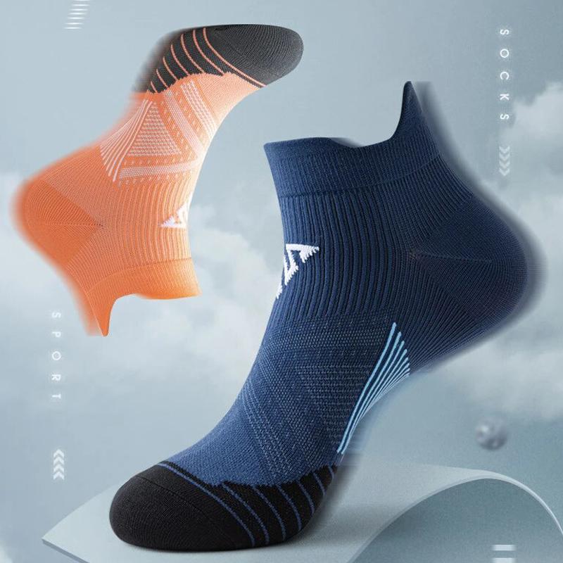 3 Pairs Sports Socks For Men Women Breathable Running Socks Quick Dry Anti-friction Marathon Ankle Socks Cycling Gym Fitness New