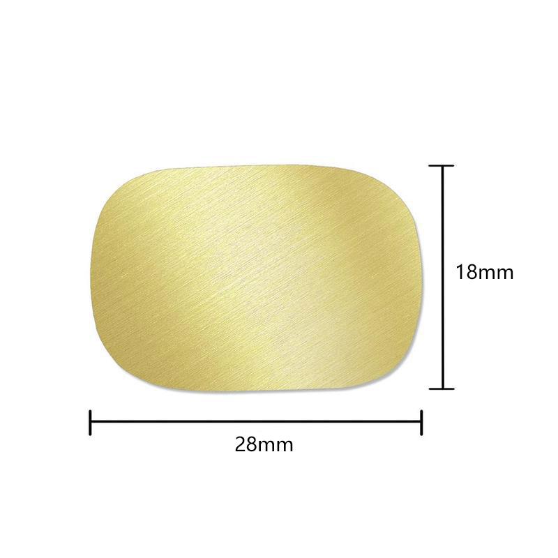 Blank Wax Seal Fire Lacquer Seal Copper Head Round Heart Shape Sealing Wax Stamps for Scrapbooking Invitation Greeting Card Seal