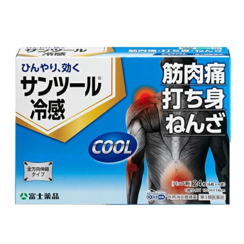 

[Third-class OTC drug] Suntool Cooling 24 sheets