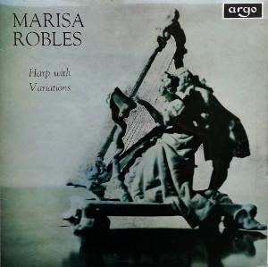 

LP Record MARISA ROBLES - Harp With Variations ZRG522 Argo 1967 UK Classical Used