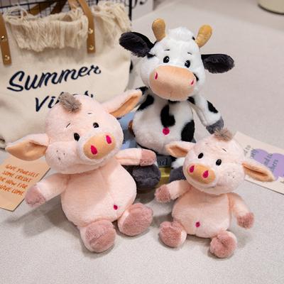Cute Girl Pig Doll Ranch Series Plush Doll Birthday Gift Throwing Game Wedding