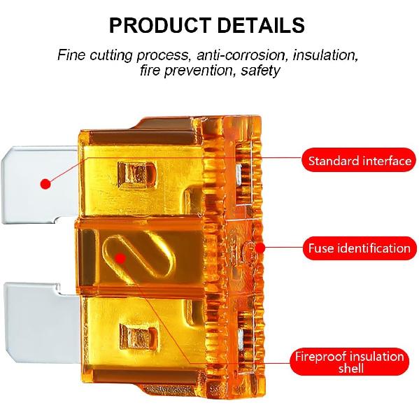 Mandark 306PCS Car Fuses Assortment Kit, Mixed Vehicle Blade Fuses - Standard & Mini & Low Profile Mini Fuse (2A 5A 7.5A 10A 15A 20A 25A 30A