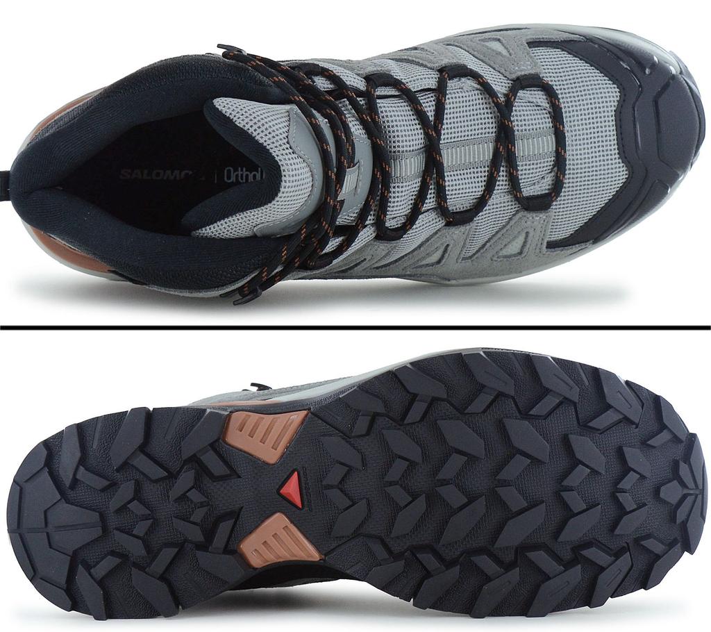 SALOMON X ULTRA 360 Leather Mid - GORE-TEX - Men's Hiking Boots Trekking Boots Grey 479796 ORIGINAL