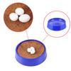 1 Conjunto Kit de Ninho de Criação de Pombos Pássaros Plástico Almofadas de Ovos de Pássaro Suportes para Pombos Anéis de Pé 8mm Ovos de Pombo Plástico Sólido Suprimentos para Pássaros